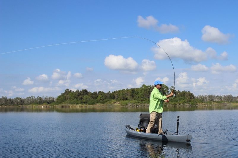 Kayak Fly Fishing Skill 2a