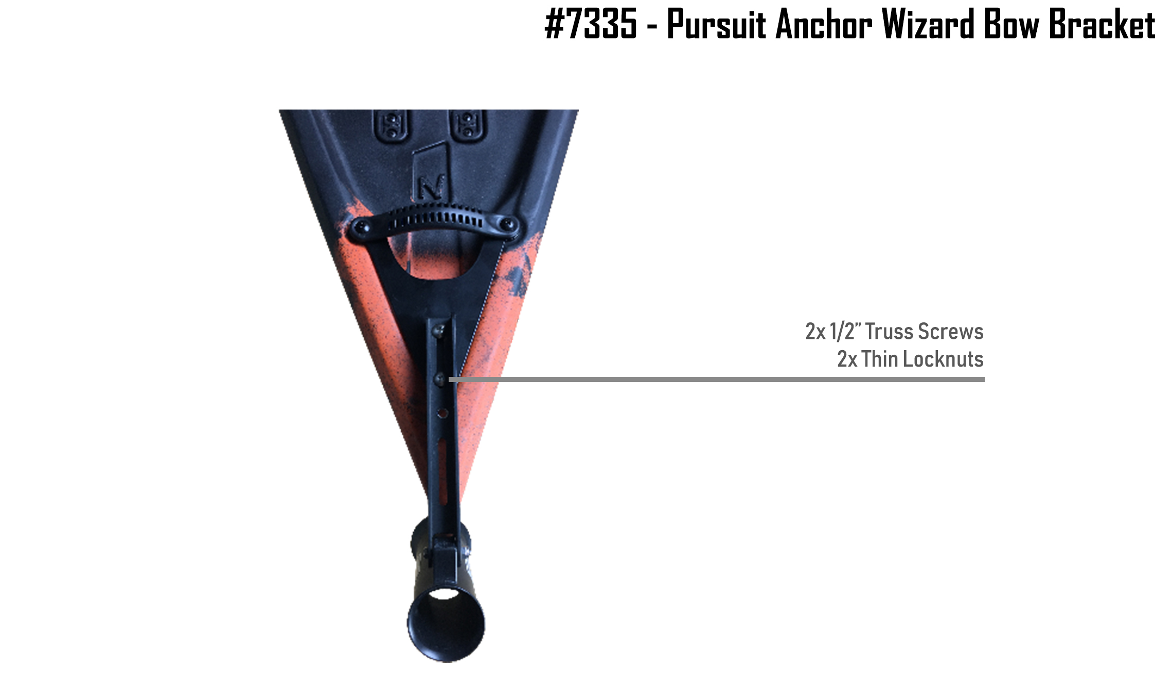 733x – Anchor Wizard Bracket, Kayaks, Fishing, Hunting