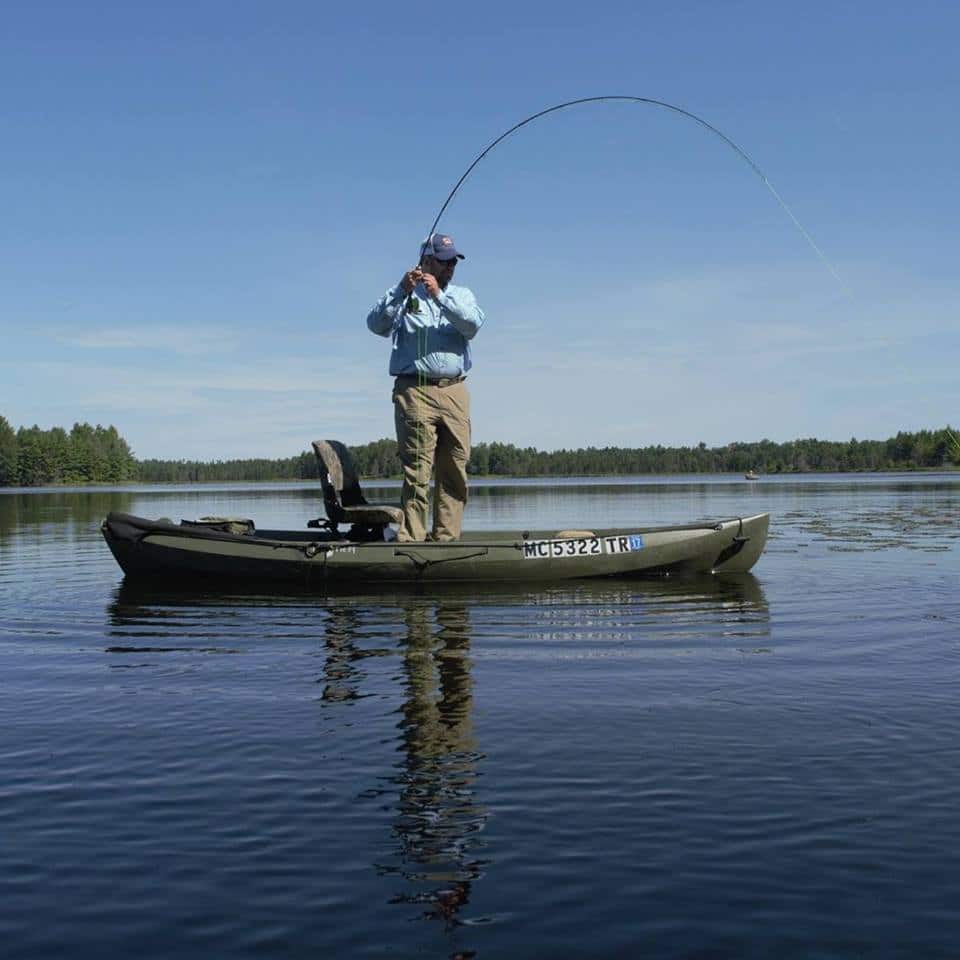 Bryon Anderson Mi Frontier | Fishing Kayaks | Canoe Fishing | Nucanoe