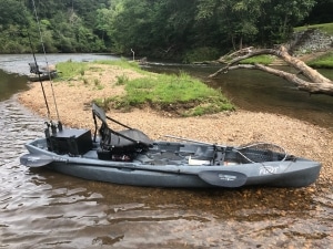 Clint Henderson Flint Storm Rivers Scaled | Fishing Kayaks | Canoe Fishing | Nucanoe