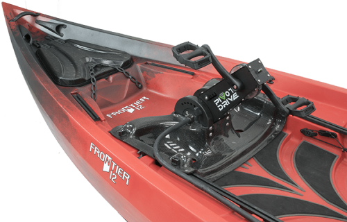 Frontier Bulldog Pivot Drive | Fishing Kayaks | Canoe Fishing | Nucanoe