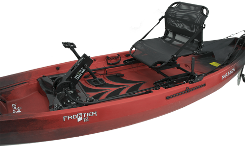 Frontier Bulldog Pivot Drive | Fishing Kayaks | Canoe Fishing | Nucanoe