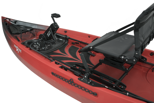 Frontier Bulldog Pivot Drive | Fishing Kayaks | Canoe Fishing | Nucanoe