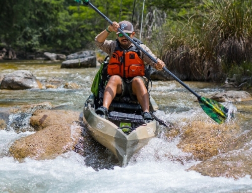 Gator Guard Ray Martinez | Fishing Kayaks | Canoe Fishing | Nucanoe