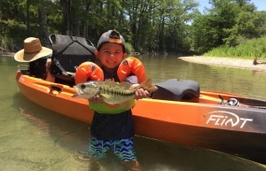 Terrell Hester Flint Kids E | Fishing Kayaks | Canoe Fishing | Nucanoe