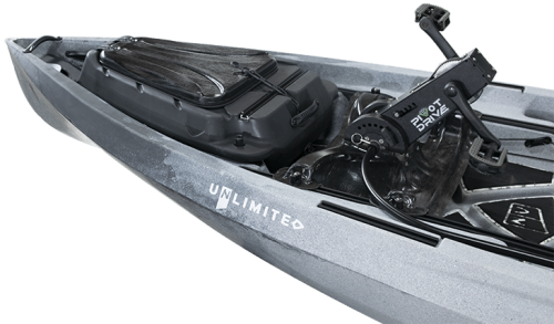 Unlimited Pivot Drive | Fishing Kayaks | Canoe Fishing | Nucanoe